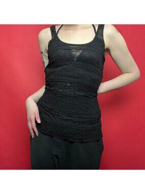 Eight sixty / sheer lace tank top 🖤🖤